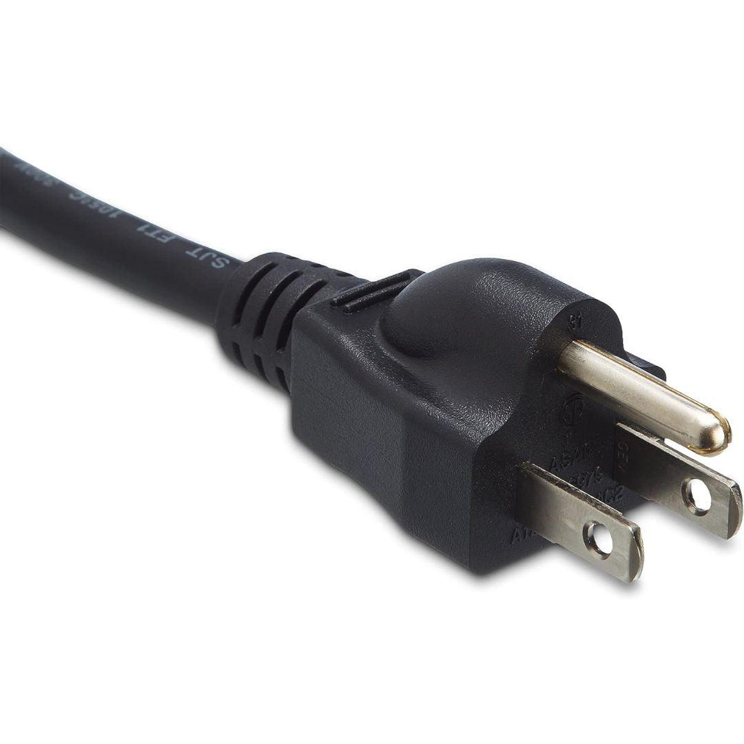 10' ft C14 Power Cable - For Monitors, Computers, TV's, ETC... 3 Prong - East Texas Electronics LLC.