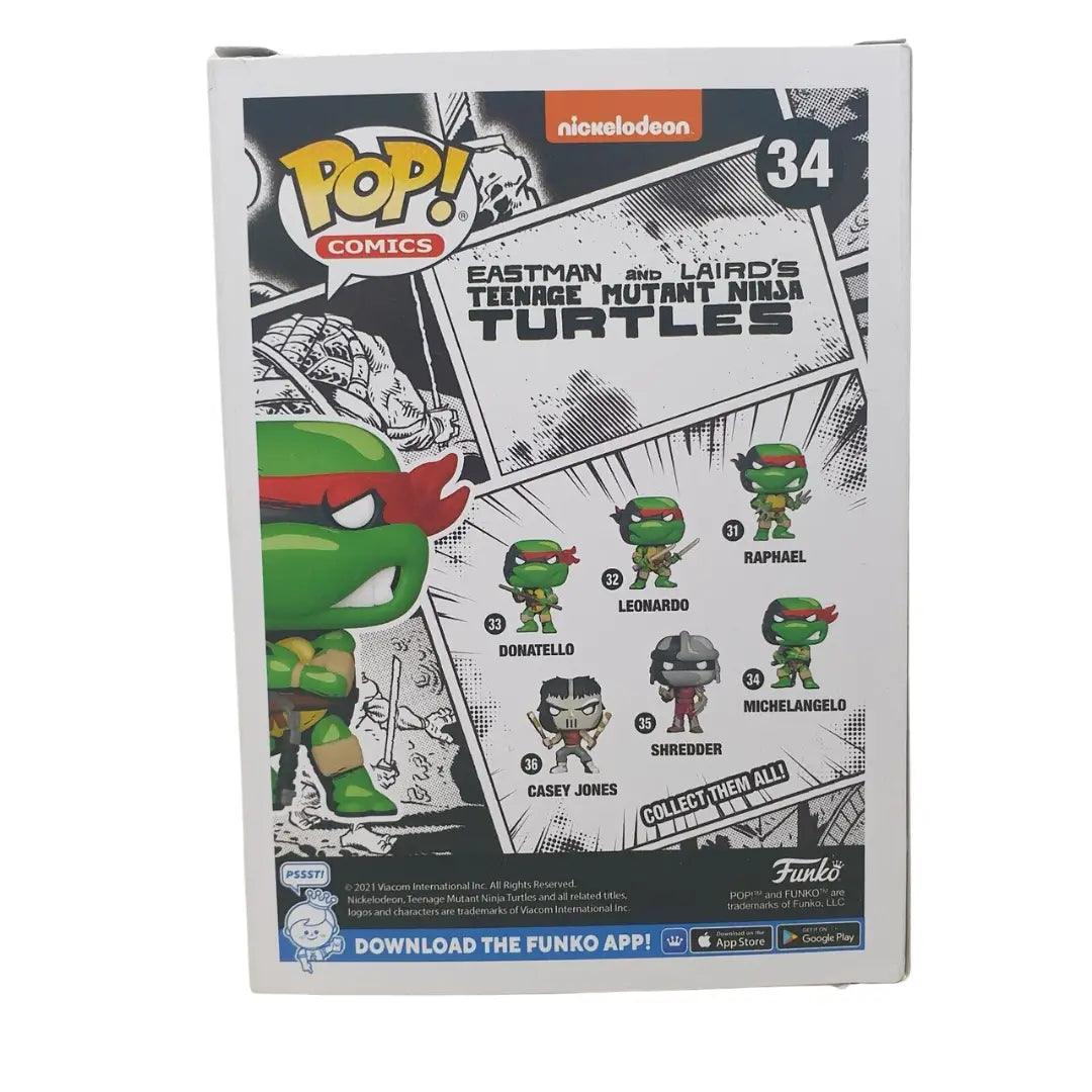 Funko Pop! Eastman and Laird's Teenage Mutant Ninja Turtles: Michelangelo #34 - PX Previews Exclusive - East Texas Electronics LLC.