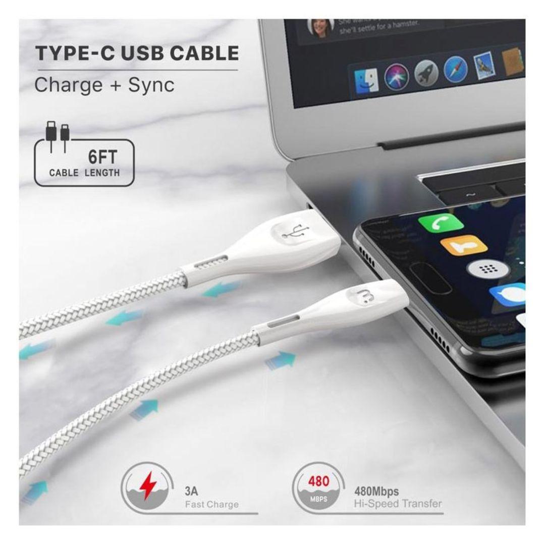 MyBat Pro - USB-A to USB-C Data Cable (6ft) - East Texas Electronics LLC.
