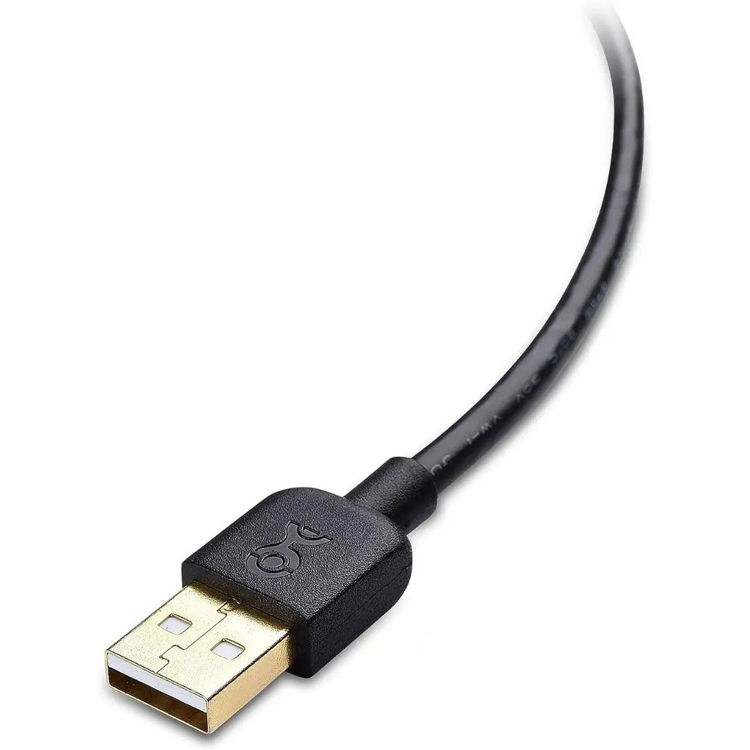 USB to Serial Adapter Cable (USB to RS232, USB to DB9) - 6 Feet, Black - East Texas Electronics LLC.